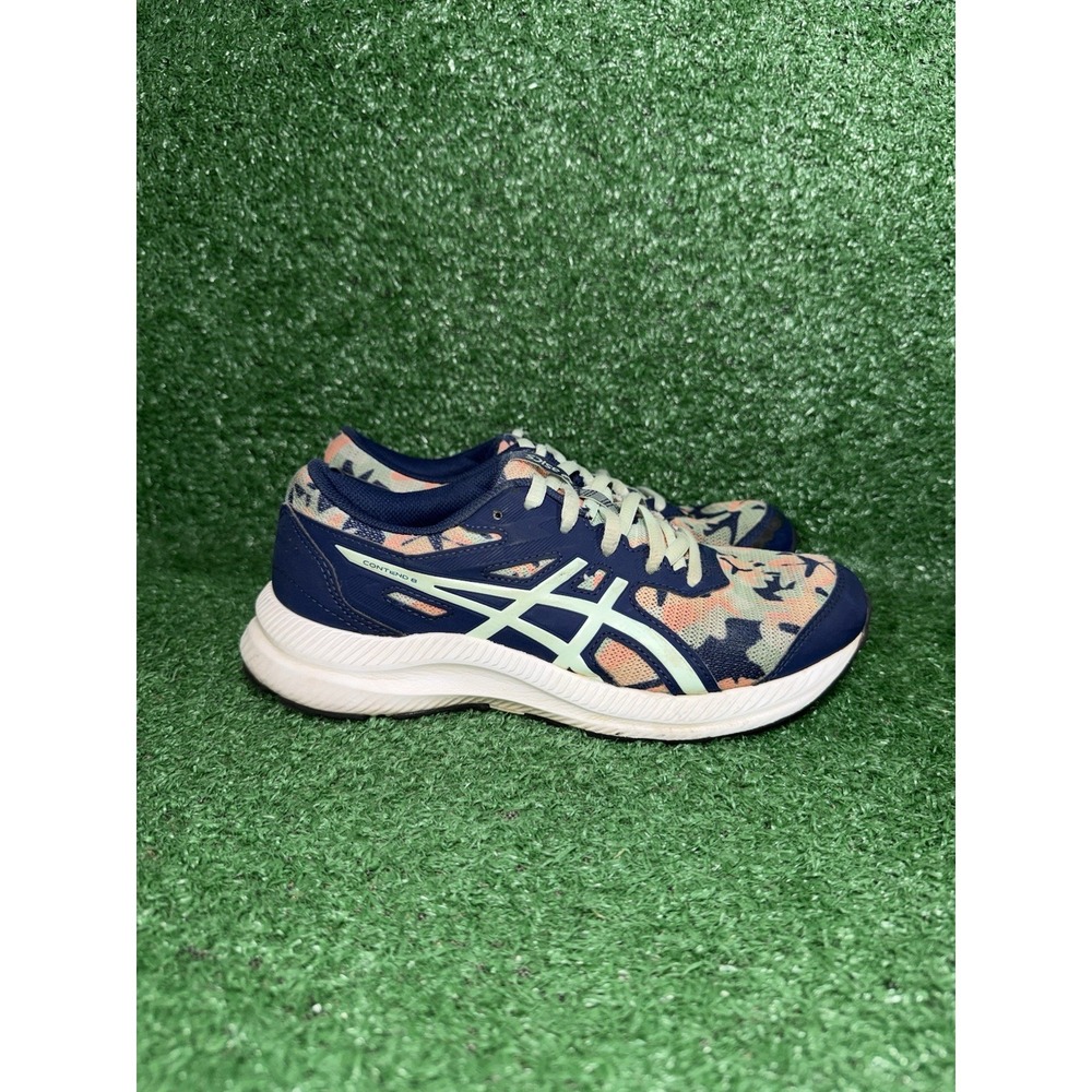 ASICS Gel-Contend 8 Women's Size 6 Blue Running Shoes Comfort Walking Sneakers
